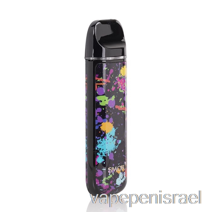 חד פעמי Vape Israel Smok Novo 2 25w Pod System שחור וספריי 7 צבעים
